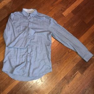 Men’s blue button down